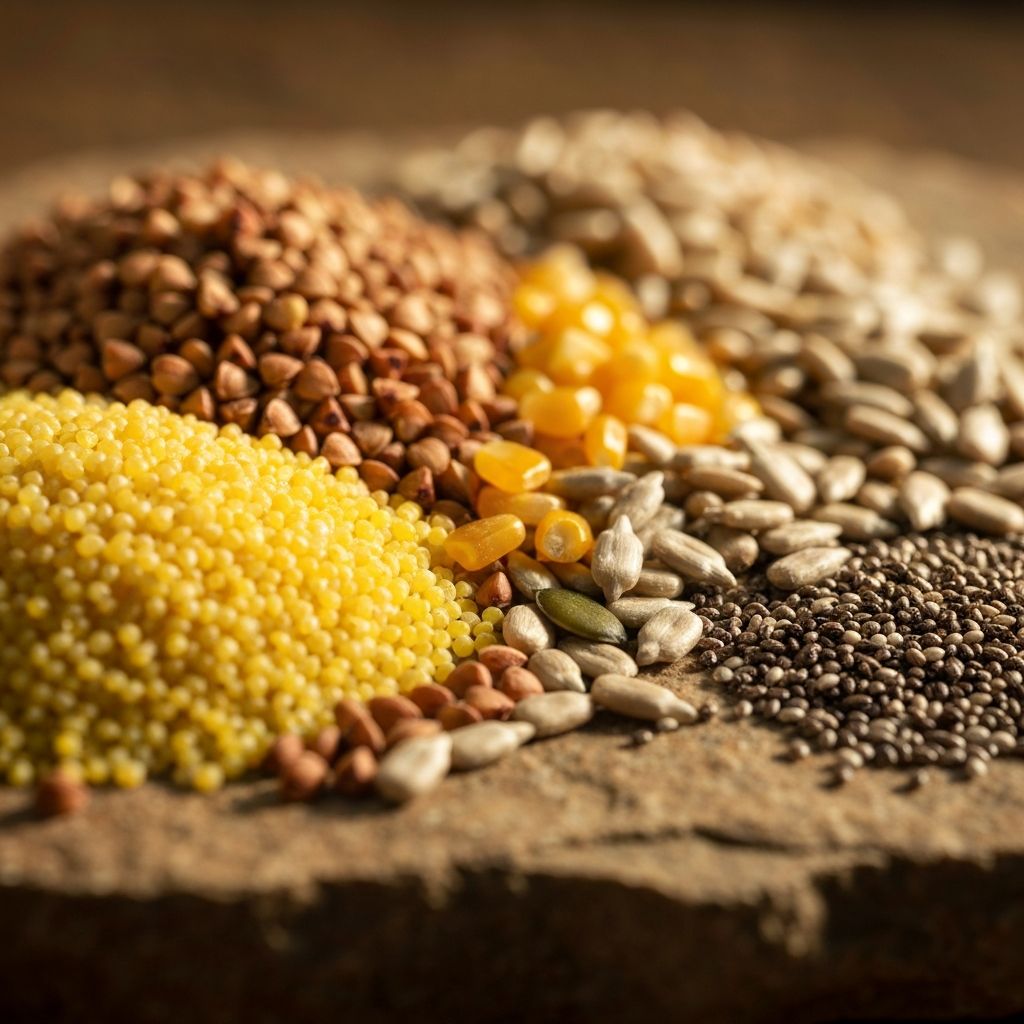 Biji-bijian utuh dan serat pangan