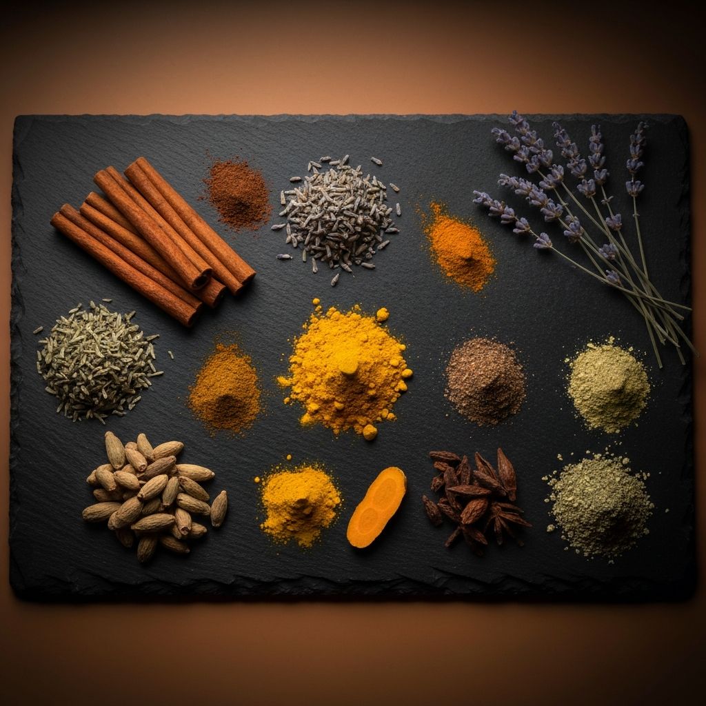 Rempah-rempah dan ekstrak herbal alami